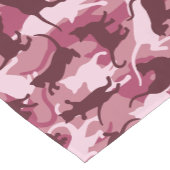 Katzen Pink Camouflage Kurzer Tischläufer (Ecke)