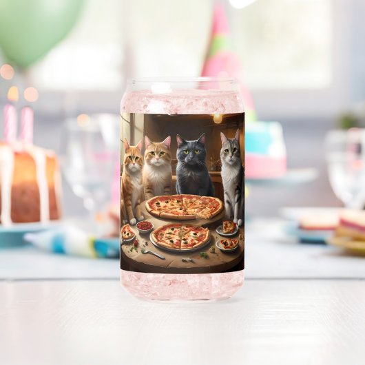 Katzen-Pizza-Nacht, Dosenglas (Insitu (Geburtstag))