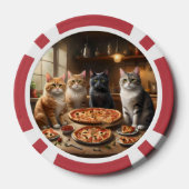 Katzen-Pizza-Nacht, Pokerchips (Rückseite)