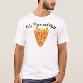 Katzen, Pizza und Kill T-Shirt (Vorderseite)
