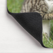 Katzen-Portrait Mousepad (Ecke)
