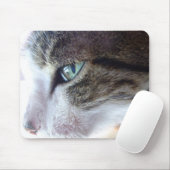 Katzen-Porträt Mousepad (Mit Mouse)
