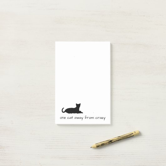 Katzen-Post-Itanmerkungen Post-it Klebezettel (Auf Schreibtisch)