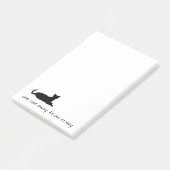 Katzen-Post-Itanmerkungen Post-it Klebezettel (angewinkelt)