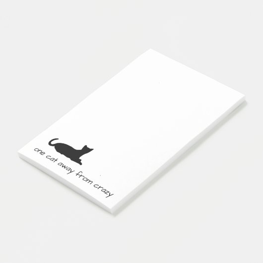 Katzen-Post-Itanmerkungen Post-it Klebezettel (angewinkelt)