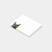 Katzen-Post-Itanmerkungen Post-it Klebezettel (angewinkelt)