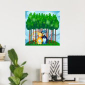 Katzen Poster (Heimbüro)