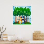 Katzen Poster (Küche)