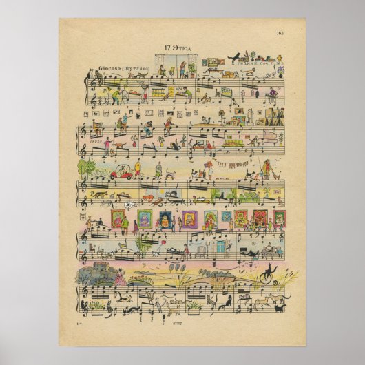 Katzen Poster (Vorne)