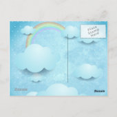 Katzen Postkarte (Rückseite)