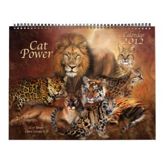 Katzen-Power-Kunst-Kalender 2012 Kalender