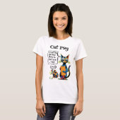 Katzen-Psyche T-Shirt (Vorne ganz)