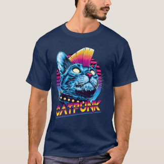 Katzen-Punk-Freund T-Shirt