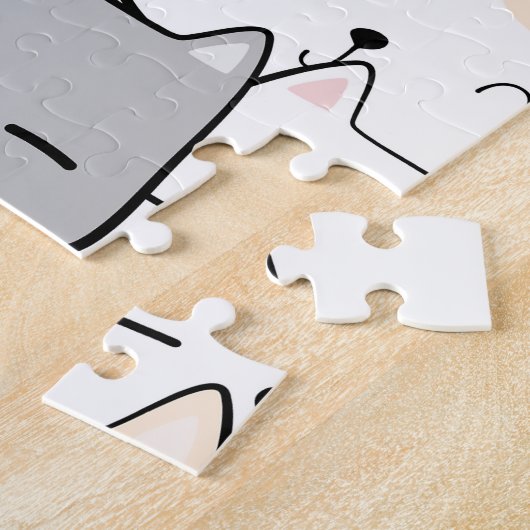 Katzen Puzzle (Seite)