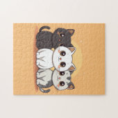 Katzen Puzzle (Horizontal)