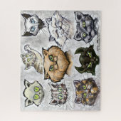 Katzen Puzzle (Vertikal)
