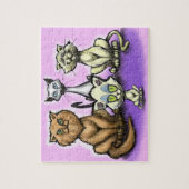 Katzen Puzzle (Vertikal)