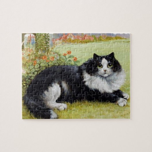 Katzen-Puzzlespiel, Katzen Louis Wain Puzzle (Horizontal)