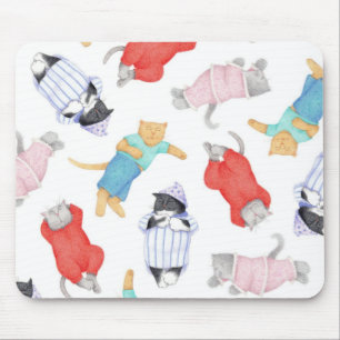 KATZEN-PYJAMA-Mauspad Mousepad