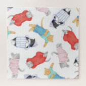 KATZEN-PYJAMAS 50x50cm Puzzle (Horizontal)