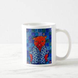 Katzen-Pyjamas, bin ich nicht eine Morgenperson Kaffeetasse