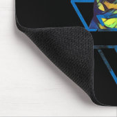 Katzen Rainbow Kitten Überraschung Niedliche Katze Mousepad (Ecke)