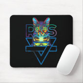 Katzen Rainbow Kitten Überraschung Niedliche Katze Mousepad (Mit Mouse)
