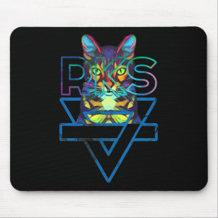 Katzen Rainbow Kitten Überraschung Niedliche Katze Mousepad