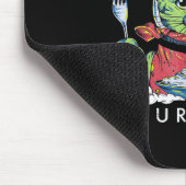 Katzen Rainbow Kitten Überraschung Niedliches Esse Mousepad (Ecke)