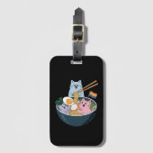 Katzen Rainbow LGBTQ Gay Lesbian Pride Allegie Gepäckanhänger (Vorderseite Vertikal)