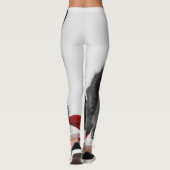 Katzen-Reading-Buch Leggings (Rückseite)