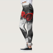 Katzen-Reading-Buch Leggings (Links)
