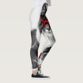 Katzen-Reading-Buch Leggings (Rechts)