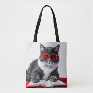Katzen-Reading-Buch Tasche