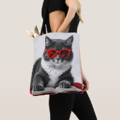 Katzen-Reading-Buch Tasche (Von Nahem)