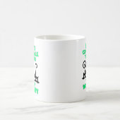 Katzen reden mit Polizisten Kaffeetasse (Mittel)