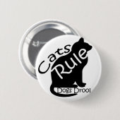 Katzen Regel Button (Vorne & Hinten)