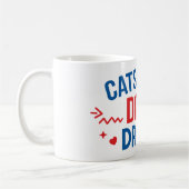 Katzen Regel Kaffeetasse (Links)