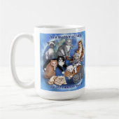 Katzen-Regel-Tasse Kaffeetasse (Links)