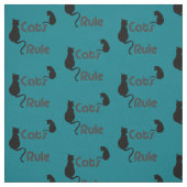 Katzen regeln jede Farbe Stoff (Muster)