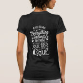 Katzen regieren alles - Funny Cat Lover T-Shirt (Rückseite)