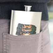 Katzen regieren, Schule Drools Flachmann (Beispiel)