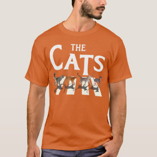 Katzen-Rock-Musik Lustige Katzenliebhaber-Geschenk T-Shirt