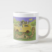 Katzen-Safari Jumbo-Tasse (Rechts)