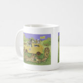 Katzen-Safari Kaffeetasse (Vorderseite Links)
