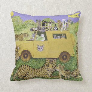 Katzen-Safari Kissen
