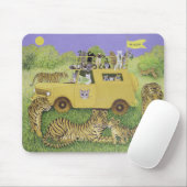 Katzen-Safari Mousepad (Mit Mouse)