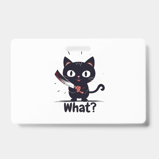 Katzen sagt Was! Ausweis (Vorderseite)