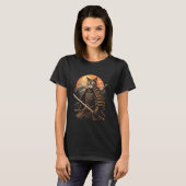 Katzen-Samurai-Krieger T-Shirt (Vorne ganz)