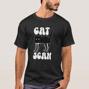 Katzen-Scan-CT-Techniker Computed Tomography Tech  T-Shirt